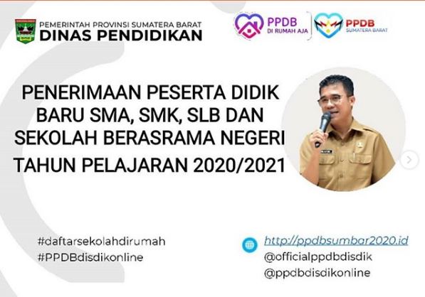 jadwal resmi terkait PPDB 2020